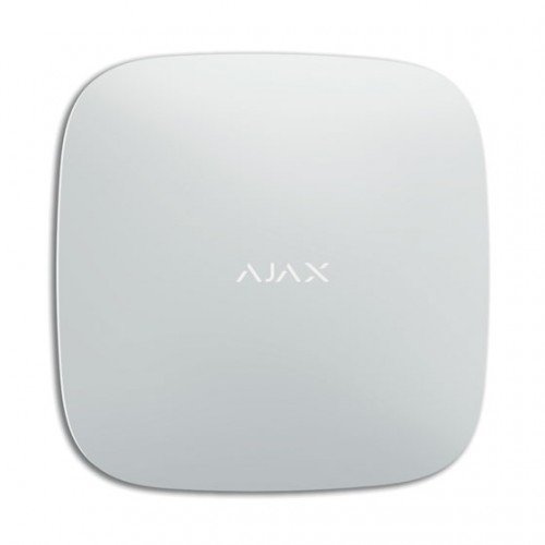 Ajax Hub (White) Ασύρματη κεντρική μονάδα GSM/Ethernet , σε λευκό χρώμα.