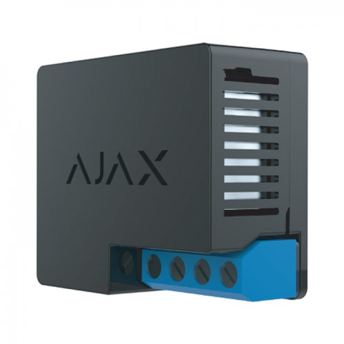 AJAX Black Wall Switch Ελεγκτής οικιακών συσκευών και αυτοματισμών έξυπνου σπιτιού.