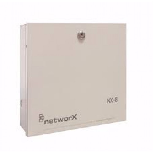 CADDX NX-4LXT-EUR Κέντρο με communicator , up / downloadable. 5 ζώνες (4+1 24ωρη), 2 βοηθητικές έξοδοι , 8 χρήστες έως 8 ασύρματες ζώνες. 