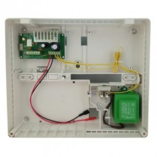RUNNER 864-PSU Πλαστικό κουτί επίτοιχης τοποθέτησης, για 1 πλακέτα επέκτασης R864EX-Z8 PCB ή R864EX-O4 PCB ή R864-W-IF2 PCB, με ενσωματωμένο μετασχηματιστή και τροφοδοτικό backup 13.8VDC