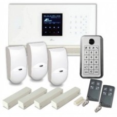 SERENITY GSM KIT4 Ολοκληρωμένο ασύρματο σύστημα συναγερμού με αμφίδρομη επικοινωνία μεταξύ των περιφερειακών