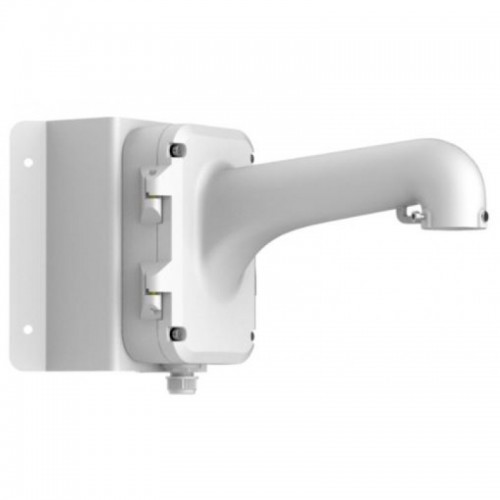 DS-1604ZJ-box-corner Μεταλλική βάση speed dome για στήριξη σε γωνία τοίχου, με βαθύ αδιάβροχο κουτί συνδέσεων