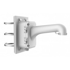 DS-1604ZJ-box-pole Μεταλλική βάση speed dome για στήριξη σε στύλο διαμέτρου 100~200mm, με βαθύ αδιάβροχο κουτί συνδέσεων 