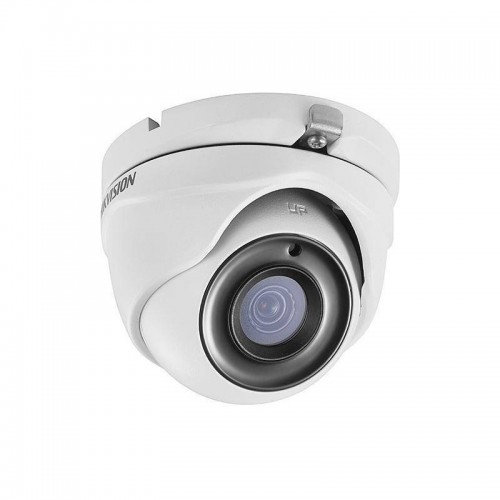 DS-2CE56D8T-IT3 2.8 Κάμερα Dome (τύπου turret) HDTVI 1080p EXIR 2.0, εξωτερικού χώρου, με σταθερό ευρυγώνιο φακό 2.8 mm (γωνία θέασης 103,5°), υπέρυθρο φωτισμό Smart IR εμβέλειας ως 40 m.