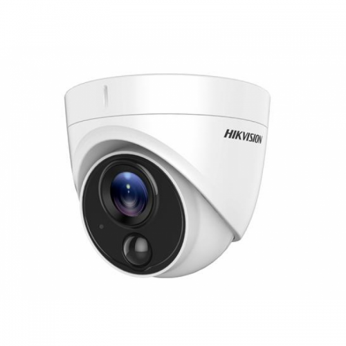 DS-2CE78U8T-IT3 2.8 Κάμερα Dome (τύπου turret) HDTVI 8MP (4K) EXIR 2.0, εξωτερικού χώρου, με σταθερό ευρυγώνιο φακό 2.8 mm (γωνία θέασης 102.2°), υπέρυθρο φωτισμό Smart IR εμβέλειας ως 60 m