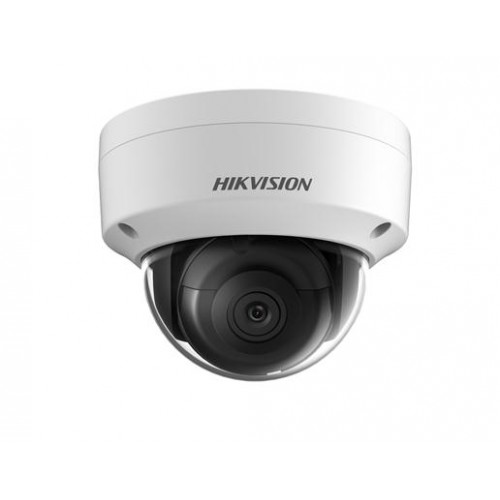 DS-2CD2155FWD-I 2.8 Δικτυακή κάμερα Dome 5MP εξωτερικού χώρου, ευρυγώνιος φακός 2.8mm (γωνία θέασης 80°), υπέρυθρος φωτισμός (ΕΧIR 2.0) εμβέλειας ως 30 m, κατανάλωση 6.2 W / 9 W (PoE).