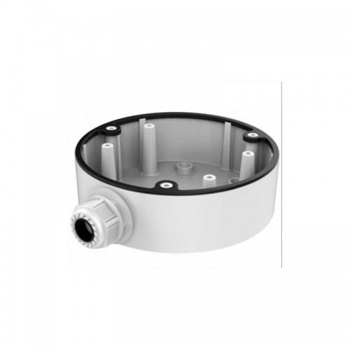 DS-1280ZJ-DM46 Μεταλλική βάση – κουτί συνδέσεων χαμηλού προφίλ για mini Dome κάμερες σειράς DS-2CD25x3G0-I, (διάμετρος x ύψος) 120 x 37 mm.