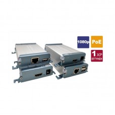 HDMI KVM EXTENDER  Σετ μετάδοσης σήματος HDMI μέσω 1 καλωδίου UTP (Cat 5e/6) σε απόσταση έως και 100 m