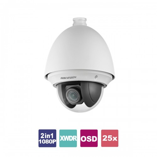 DS-2AE5232T-A(C) Κάμερα Speed Dome HDTVI 1080p νέας γενιάς, εξωτερικού χώρου,, 1/2.8", οπτικό zoom 32x