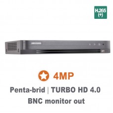 DS-7224HQHI-K2 24 είσοδοι από όλες* τις κάμερες HDTVI, οποιασδήποτε σειράς, με ανάλυση 8MP ως 720p