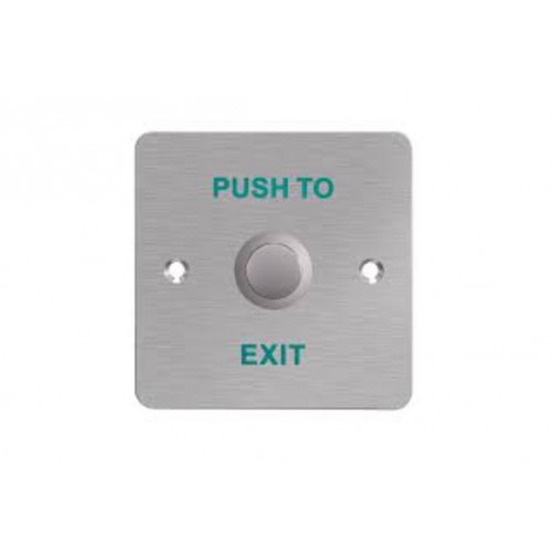 DS-K7P01 Εxit button από αλουμίνιο σε τετράγωνο σχήμα 