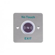 DS-K7P03 Exit button αφής από αλουμίνιο σε τετράγωνο σχήμα 