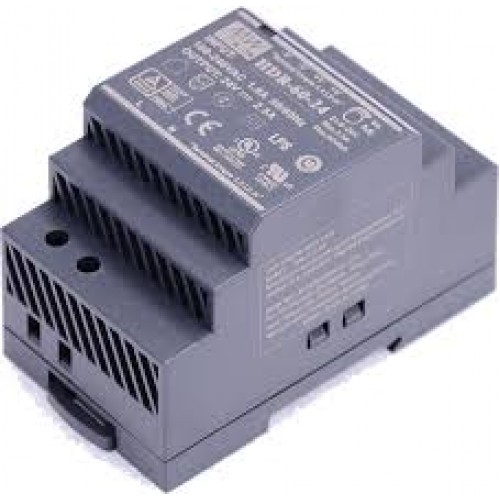 DS-KAW60-2N Τροφοδοτικό ράγας 24VDC & 60W, για τροφοδοσία ενός διανομέα 2 καλωδίων DS-KAD706