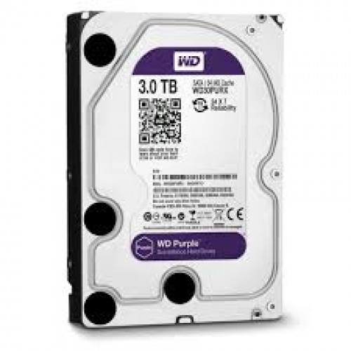 WD30EZRZ Σκληρός δίσκος SATA 3ΤB, ειδικός για CCTV και 24ωρη συνεχή λειτουργία.