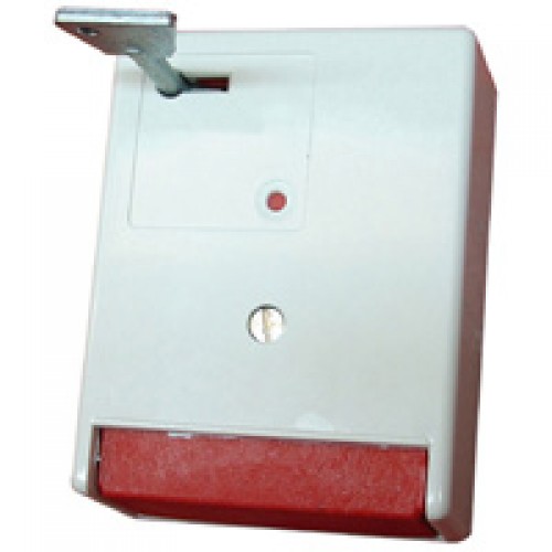 G016 Hand controlled panic button with metallic resit key