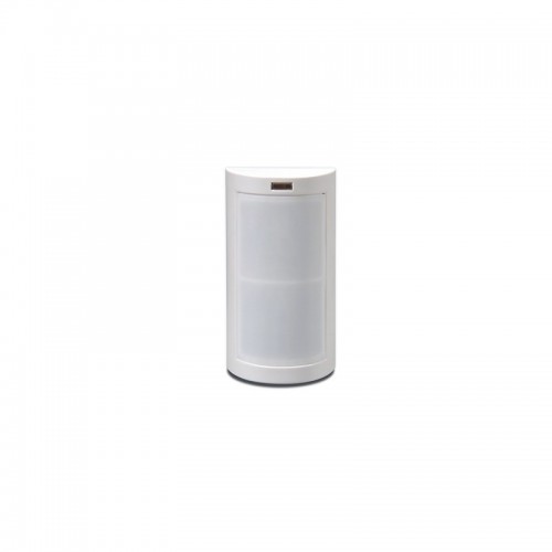 GENIOUS-PLUS Διπλός ανιχνευτής PIR, με 2 χωριστούς ανιχνευτές τεσσάρων στοιχείων. Αποφυγή μικρών ζωών μεχρι 5 κιλά. 15 μετρα εμβέλεια ανίχνευσης.Λειτουργία αντιστάθμισης θερμοκρασίας.