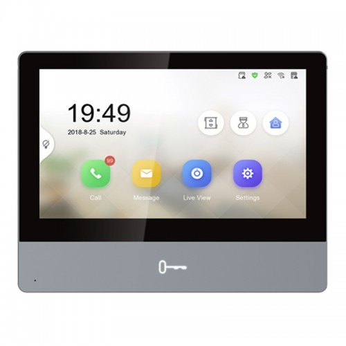 DS-KH8350-WTE1 Δικτυακό (IP) μόνιτορ θυροτηλεόρασης Red dot pro, μοντέρναs και λεπτής (8.6 mm) σχεδίασης