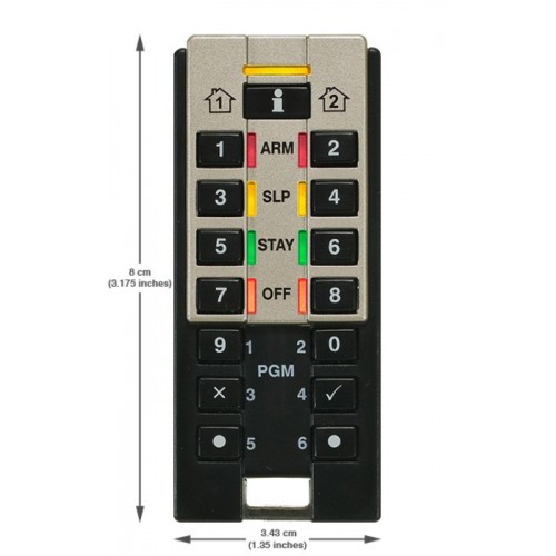 Paradox REM3 Αμφίδρομο τηλεχειριστήριο – πληκτρολόγιο