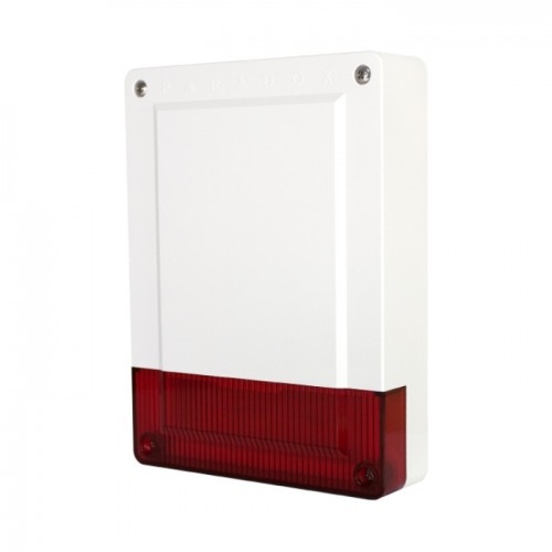 Paradox SR150  Ασύρματη σειρήνα με ενσωματωμένο φάρο εξωτερικού χώρου Security Grade 2, Environmental Class IV