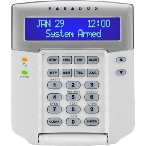 Paradox K641+ Πληκτρολόγιο 32-χαρακτήρων με μπλε LCD Paradox K641+ Πληκτρολόγιο 32-χαρακτήρων με μπλε LCD