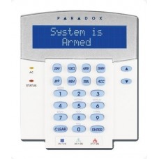 Paradox K641LX Πληκτρολόγιο 32 χαρακτήρων με μπλέ LCD και με ενσωματωμένο πομποδέκτη