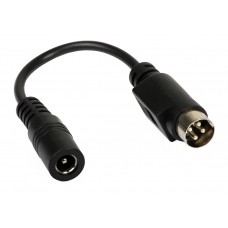 HIK DVR POWER ADAPTER Αντάπτορας για την τροφοδοσία καταγραφικού HIKVISION DIN4 plug (αρσενικό) από κοινό τροφοδοτικό 2.1/5.5 socket (αρσενικό), μέγιστο ρεύμα 4Α.