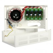 PSCU04344SEP Επίτοιχο τροφοδοτικό με 4 γαλβανικά απομονωμένες εξόδους 34 VDC, προστατευμένες με χωριστές ασφάλειες τήξεως 1 A, για οδήγηση ως ισάριθμων μετατροπέων DCDC15H. (Π×Β×Υ) 270×(80+8)×154 mm