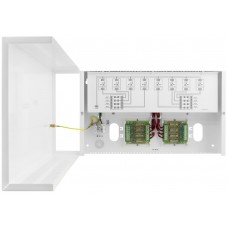 PSDCSEP08128 Τροφοδοτικό με 8 γαλβανικά απομονωμένες και ανεξάρτητα ρυθμιζόμενες εξόδους 12-15 VDC & 1A, με χωριστή ασφάλεια 1A σε κάθε έξοδο, (Π×Β×Υ) 365×(70+8)×220 mm.