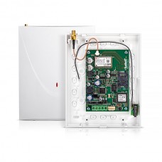 Satel GSM LT-1 Μονάδα επικοινωνίας GSM/GPRS/SMS Universal..Για αναφορά σε κέντρο λήψης σημάτων και οικιακή αναφορά SMS- Προσομοίωση αναλογικής γραμμής και αναφορά σε GSM/GPRS/SMS- Θύρα RS-232 για προγραμματισμό πίνακα μέσω GPRS και λειτουργία ωςmodem.-