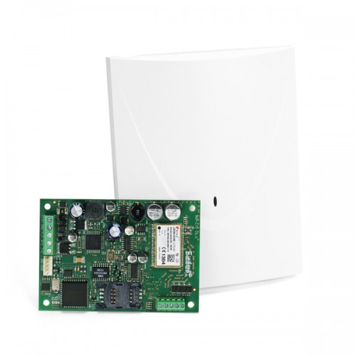Satel GSM LT-2 Mονάδα επικοινωνίας GSM/GPRS/SMS Universal.Για αναφορά σε κέντρο λήψης σημάτων και οικιακή αναφορά SMS- Προσομοίωση αναλογικής γραμμής και αναφορά σε GSM/GPRS/SMS- Θύρα RS-232 για προγραμματισμό πίνακα μέσω GPRS και λειτουργία ωςmodem.-