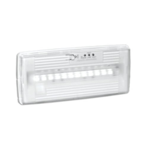 GR-427/12L/MAR EMERGENCY LIGHTING Maintained / Self testing 3h 170lm/170lm