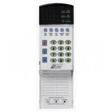 NX-1516-GR Πληκτρολόγιο 16 ζωνών με LED, φωτιζόμενα πλήκτρα και πορτάκι. Κάθετης στήριξης. Μέγιστη κατανάλωση 110mA.