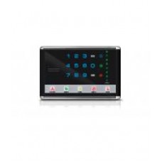 NX-1814-E Λεπτό πληκτρολόγιο LED 8 ζωνών με πλήκτρα αφής και φωνητική καθοδήγηση για πίνακες σειράς NX (V2).