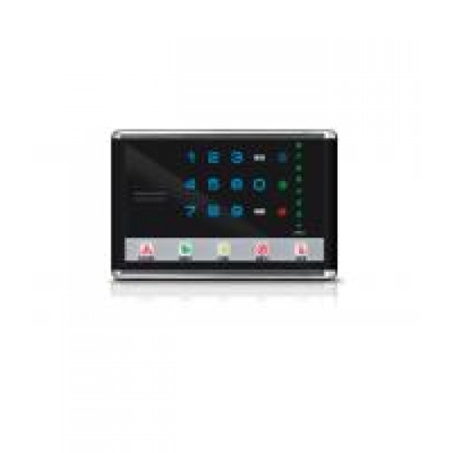 NX-1814-E Λεπτό πληκτρολόγιο LED 8 ζωνών με πλήκτρα αφής και φωνητική καθοδήγηση για πίνακες σειράς NX (V2).