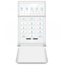 NX-1815E Λεπτό πληκτρολόγιο LED 16 ζωνών με φωτιζόμενα απαλής αφής πλήκτρα και φωνητική καθοδήγηση, με πορτάκι για πίνακες σειράς NX (V2, V3).