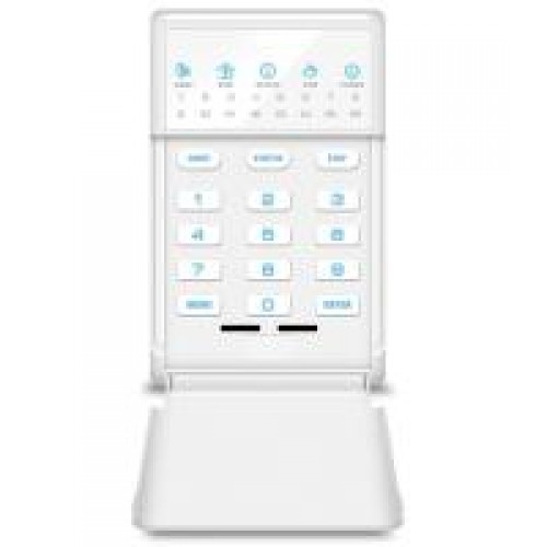 NX-1815E Λεπτό πληκτρολόγιο LED 16 ζωνών με φωτιζόμενα απαλής αφής πλήκτρα και φωνητική καθοδήγηση, με πορτάκι για πίνακες σειράς NX (V2, V3).