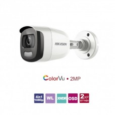 DS-2CE10DFT-F28 Κάμερα Bullet 4in1 1080p, ColorVu, εξωτερικού χώρου, με σταθερό ευρυγώνιο φακό 2.8 mm