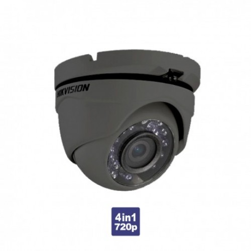  DS-2CE56C0T-IRMF2.8G Κάμερα Dome 720p, 4 in1 με επιλεγόμενη έξοδο HDTVI/CVI/AHD/CVBS