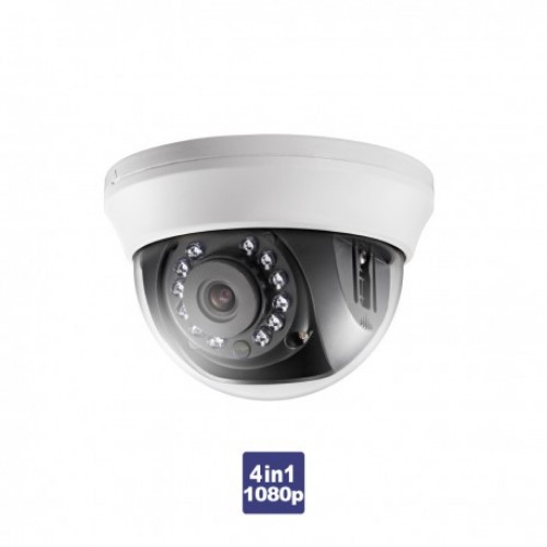 DS-2CE56D0T-IRMMF2.8 Κάμερα Dome 1080p, 4 in1 με επιλεγόμενη έξοδο HDTVI/CVI/AHD/CVBS, εσωτερικού χώρου
