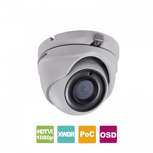 DS-2CE56D8T-ITME 2.8 Κάμερα Dome (τύπου turret) HDTVI 1080p EXIR 2.0, εξωτερικού χώρου