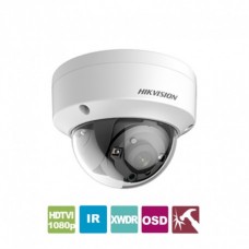 DS-2CE56D8T-VPITF2.8 Κάμερα Dome HDTVI 1080p EXIR 2.0, εξωτερικού χώρου, με αντιβανδαλιστική προστασία