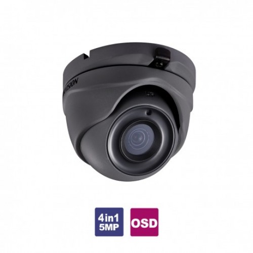 DS-2CE56H0T-ITMF 2.8G  Κάμερα Dome (τύπου turret), 4in1 5MP, με επιλεγόμενη έξοδο HDTVI/CVI/AHD/CVBS, εξωτερικού χώρου