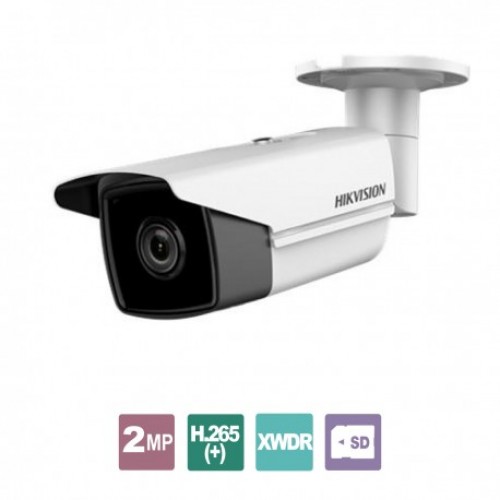 DS-2CD2T25FWD-I5 4mm Δικτυακή κάμερα Bullet 2MP, εξωτερικού χώρου, τεχνολογία DarkFighter