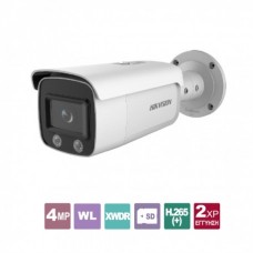 DS-2CD2T47G1-L 4mm Δικτυακή κάμερα Bullet 4MP ColorVu, τεχνολογία DarkFighter, 1/1.8"
