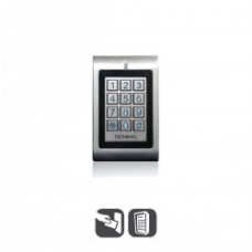 SK1 Φωτιζόμενο πληκτρολόγιο LED πολλαπλών χρωματικών ενδείξεων. Περίβλημα Αντιβανδαλιστικής Προστασίας. 2 Προγραμματιζόμενες Έξοδοι Relay. 1100 Χρήστες (Card/PIN/ Card+PIN). Μπλοκάρισμα καρτών/χρηστών