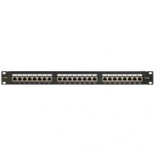 RP-F24V6 Patch Panel 24 ports για καλώδιο FTP Cat 6, για rack 19, ύψος 1U, περιλαμβάνονται εξαρτήματα στήριξης.