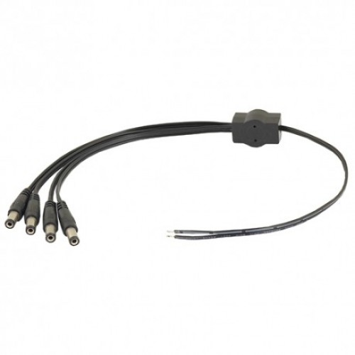 SP4 Καλώδιο διακλάδωσης 12VDC με 4 αρσενικά φις για τροφοδοσία καμερών